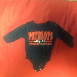 NFL New England Patriots onesie